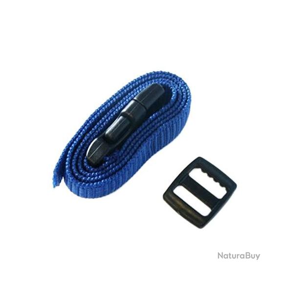 Num'Axes sangle nylon 20 mm multi-colliers - Bleu - Fonce
