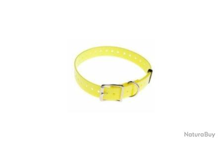 Sangle Polyuréthane Num'Axes – 65 Cm X 25 Mm, Noire, Compatible Colliers Canicom