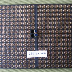 250 amorces Cheddite CX 1000 vendues en plaquette