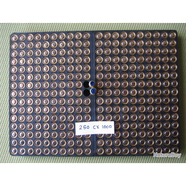 250 amorces Cheddite CX 1000 vendues en plaquette