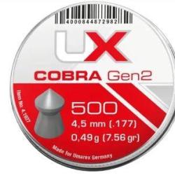 Plombs pointu UMAREX cal.4,5 Cobra gen 2 0.49g par 5000