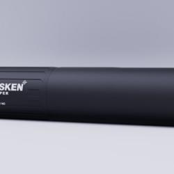 Silencieux HAUSKEN HXTI3 noir cal.30 (7.85mm) diam&egrave;tre 45 M18x1