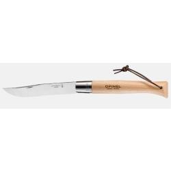 Couteau g&eacute;ant pliant OPINEL plumier N&deg;13 h&ecirc;tre inox