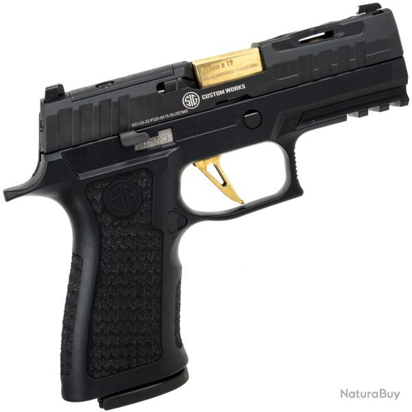 PISTOLET SIG SAUER P320 X SPECTRE GOLD 9mm