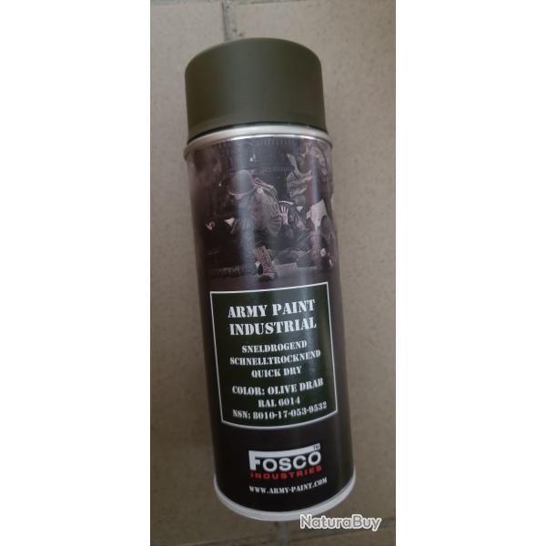 Bombe de peinture 400ML FOSCO OLIVE DRAB RAL 6014