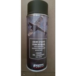Bombe de peinture 400ML FOSCO  BW FELDGRAU RAL 6006
