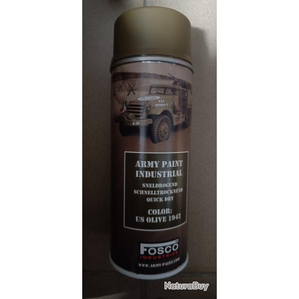 Bombe de peinture 400ML FOSCO US OLIVE 1942