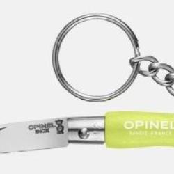 Couteau pliant porte-cl&eacute;s OPINEL anis N&deg;2 inox