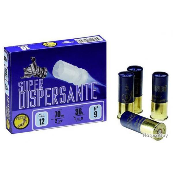 Cartouches Tunet Super Dispersante Cal.12 36g par 10