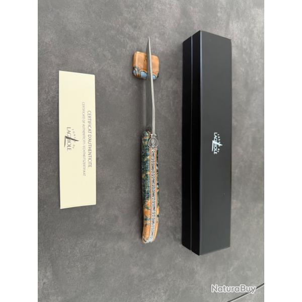 Laguiole de collection Pi�ce unique Fabriqu� par le meilleur ouvrier de France S. Rambaud.