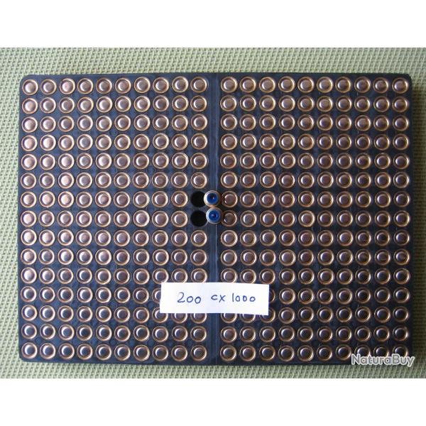 Lot de 200 amorces Cheddite CX 1000 vendues en plaquettes