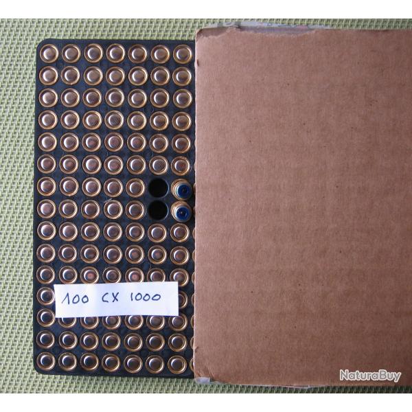 Lot de 100 amorces Cheddite CX 1000 vendues en plaquette