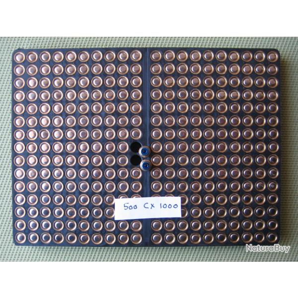 Lot de 500 amorces Cheddite CX 1000 vendues en plaquette