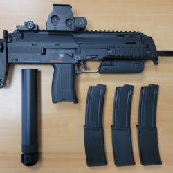 R&eacute;plique Airsoft Heckler & Koch MP7A1 VFC AEG pour pi&egrave;ces - 1� sans prix de r&eacute;serve !!