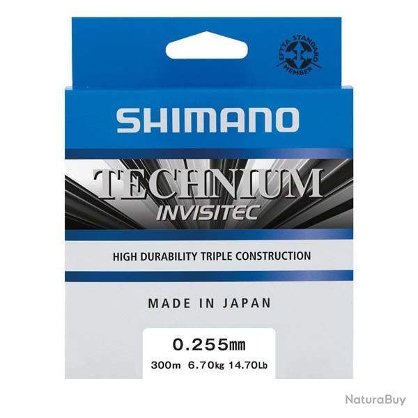 Nylon Shimano Technium Invisitec A Mono Grey 300m 6.7kg 300m 0.255