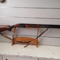 Fusil superpose Decastel cal.12/76 bois can.71cm