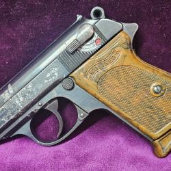 Pistolet Walther PPK RZM Zella-Mehlis 1935 calibre 7,65 Browning - Premier type RZM - cat&eacute;gorie B