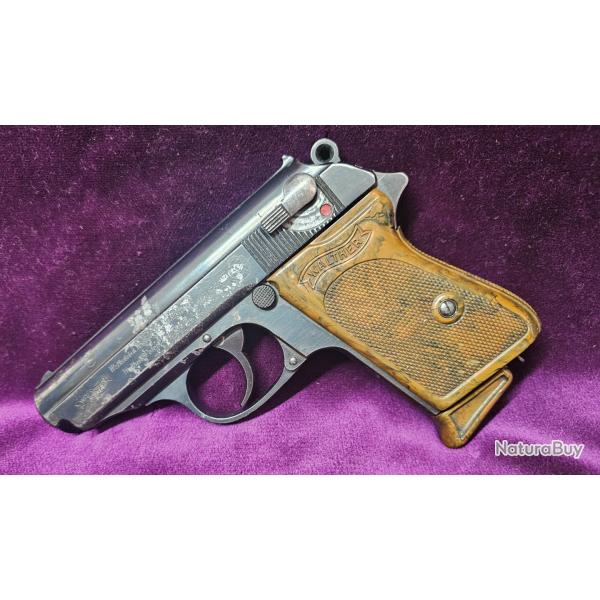 Pistolet Walther PPK RZM Zella-Mehlis 1935 calibre 7,65 Browning - Premier type RZM - cat�gorie B