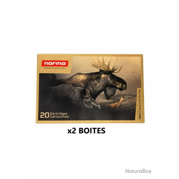 2 Boites de 20 Balles Norma Calibre 300 win mag PPDC 180GR
