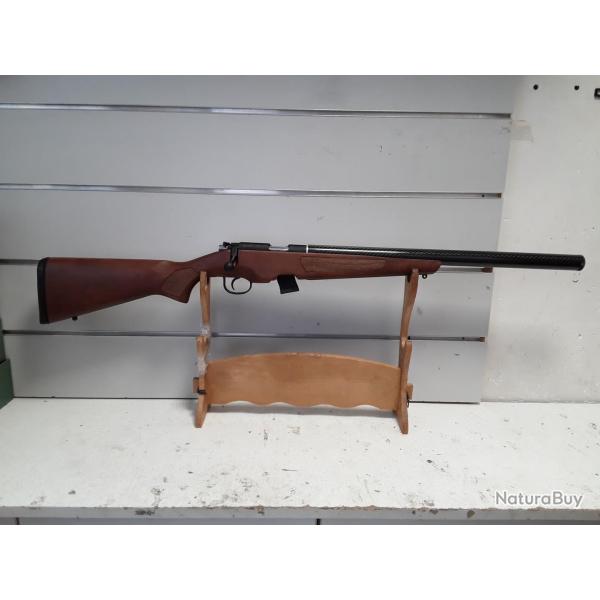 Carabine Hatsan escort cal.22lr bois can.54cm canon custom silence+ lunette 3-9X40