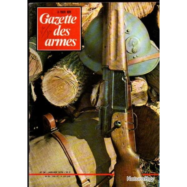 gazette des armes 34 pistolets nambu, mas 36, colt � chemin�es, index g�n�ral 1 � 33 , mise � feu de