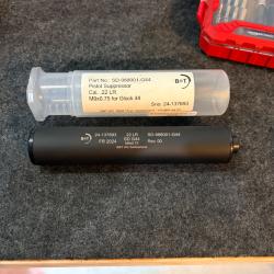 Mod&eacute;rateur de son B&T SD-988001-G44 - Glock 44 - Calibre .22 LR