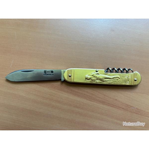 Couteau Coursolle 2 pi�ces tire bouchon - 1� sans prix de r�serve !!