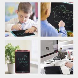 Tablette Ardoise LCD Numerique  Fonction Effacage Partiel-12" Rose