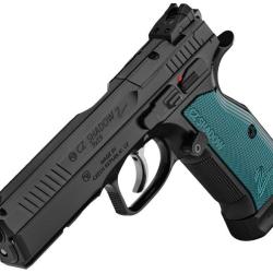 PISTOLET CZ SHADOW 2 OPTIC READY CAL 9X19 NOIR/BLEU