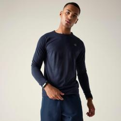 Tee Shirt Randonn&eacute;e Respirant Homme Dare 2B "Agile Long Sleeve Tee" L Bleu