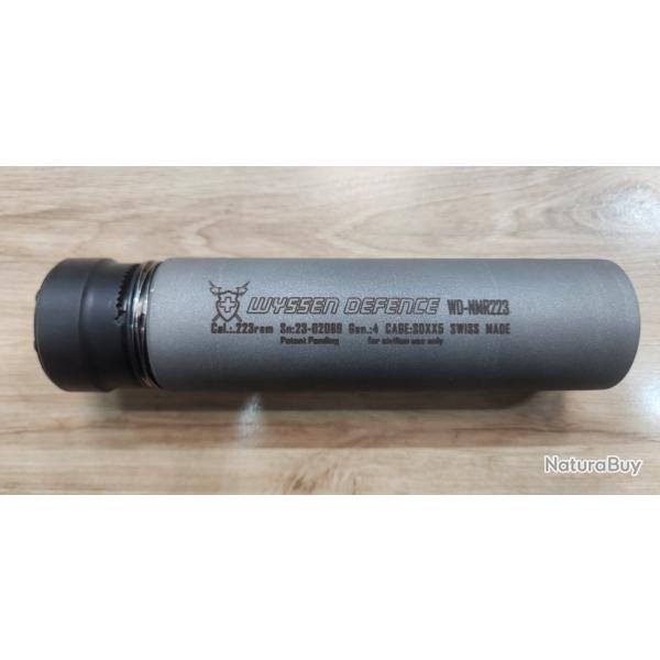 SILENCIEUX WYSSEN DEFENCE CAL.222/223 MONTAGE A2/OTAN