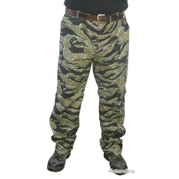 Pantalon Tactical Tiger Stripe Taille S [Black Eagle]
