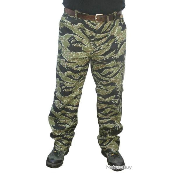 Pantalon Tactical Tiger Stripe Taille S [Black Eagle]