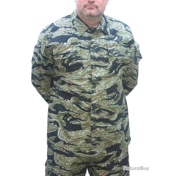 Veste camouflage Tiger Stripe Taille S [Black Eagle]