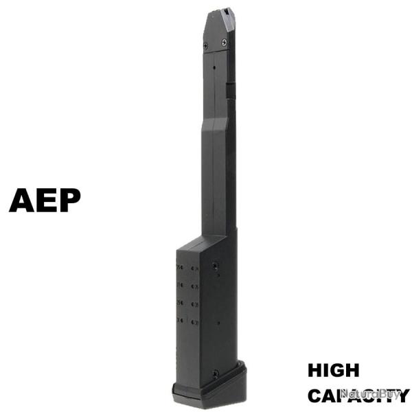 Cyma / Delta Tactics - Chargeur High-Cap AEP 100 Billes - Yakuza Glock 18C - SGA0015
