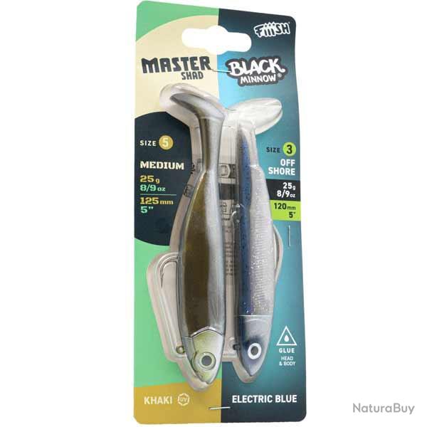 Fiiish Mix Master Shad 125 25g Et Black Minnow 120 25g