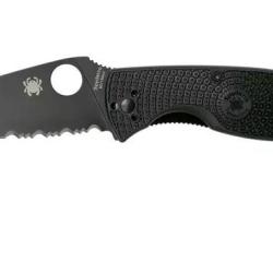 Couteau Spyderco Tenacious Lightweight semi crant&eacute;