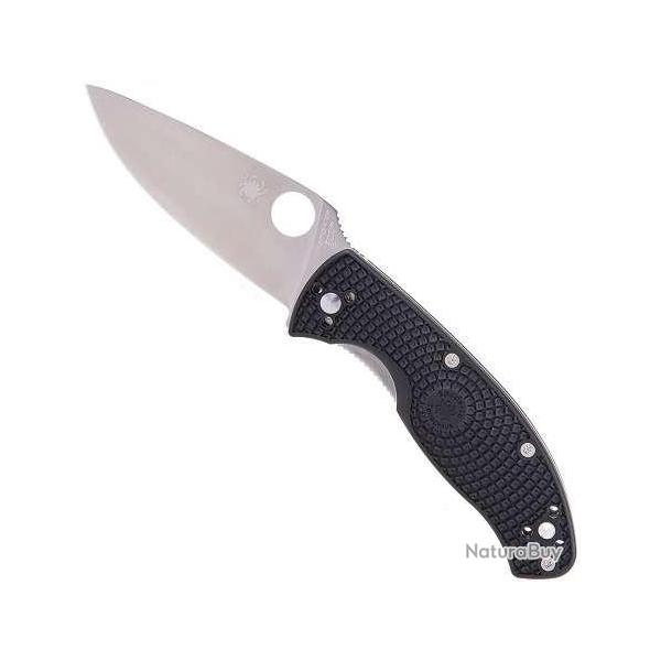 Couteau Spyderco Tenacious noir