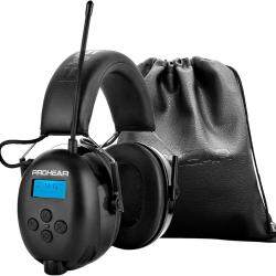 Casque Anti Bruit PROHEAR 033A Bluetooth 5.3 Radio DAB+ FM Rechargeable SNR 31dB Noir