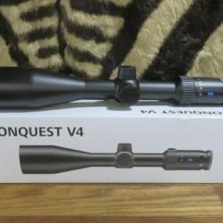 Lunette Zeiss Conquest V4 3-12x56 r&eacute;ticule 60