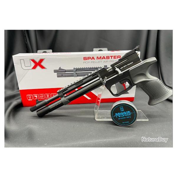 PACK MUNITION "Nouveaut� 2026" PISTOLET SPA MASTER PCP CAL 4.5MM UMAREX
