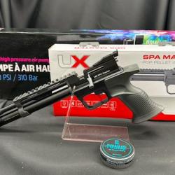 PACK PR&Ecirc;T A TIRER " Nouveaut&eacute; 2026" PISTOLET UMAREX SPA MASTER PCP CAL 4.5MM