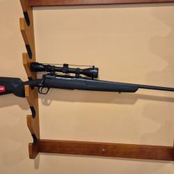 Carabine &agrave; verrou SAVAGE AXIS calibre 270 WSM + lunette WEAVER 3-9X40
