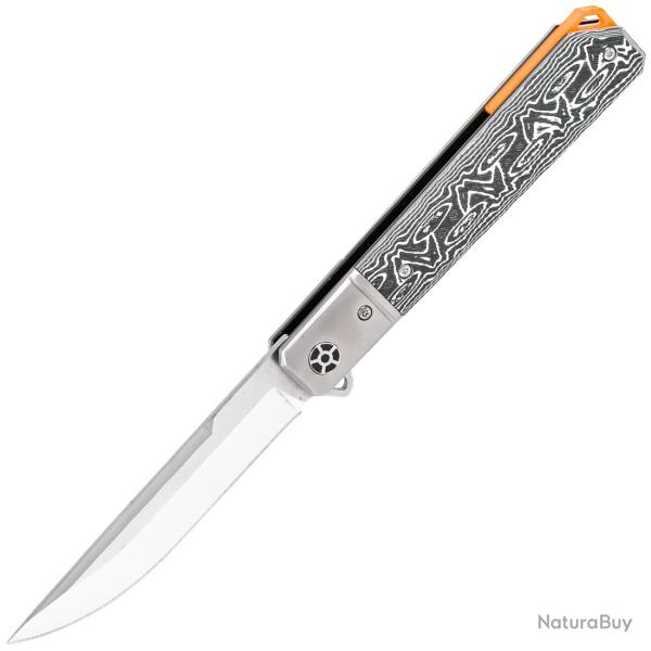 Couteau pliant EliteEdge lame D2 manche micarta