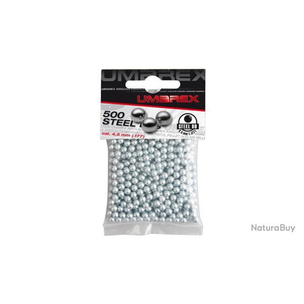 500 billes acier Umarex 0,35 gr Cal. 4,5mm