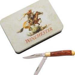 Coffret couteau pliant Winchester Trapper