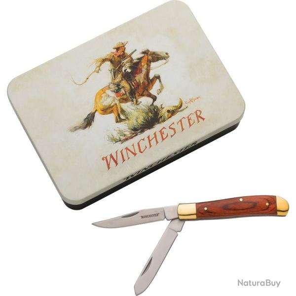 Coffret couteau pliant Winchester Trapper
