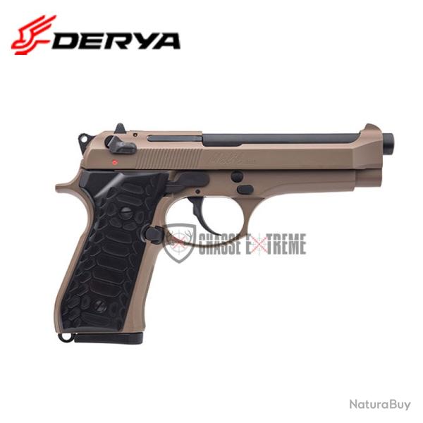 Pistolet DERYA Melik C511F Cal 9x19 Tan