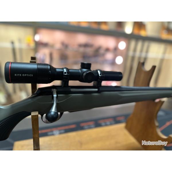 PACK CARABINE TIKKA T3X OD GREEN 300W + OPTIQUE
