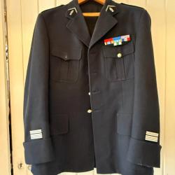 Uniforme Gendarmerie An 60's 70's Veste bleu marine ( 2 )